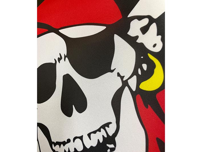 Прапор Веселий Роджер в червоній бандані