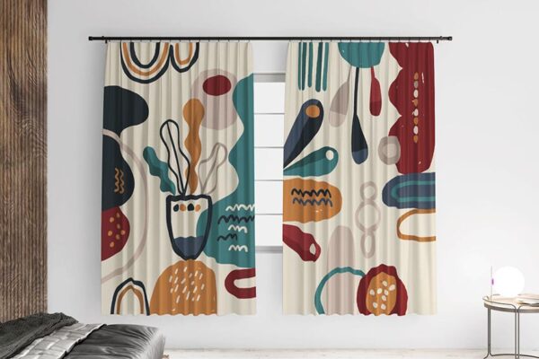 Штори з принтом «Абстрактний малюнок. Abstract drawing»