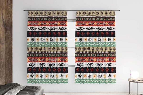 Штора з принтом «Етнічний візерунок. Ethnic pattern»