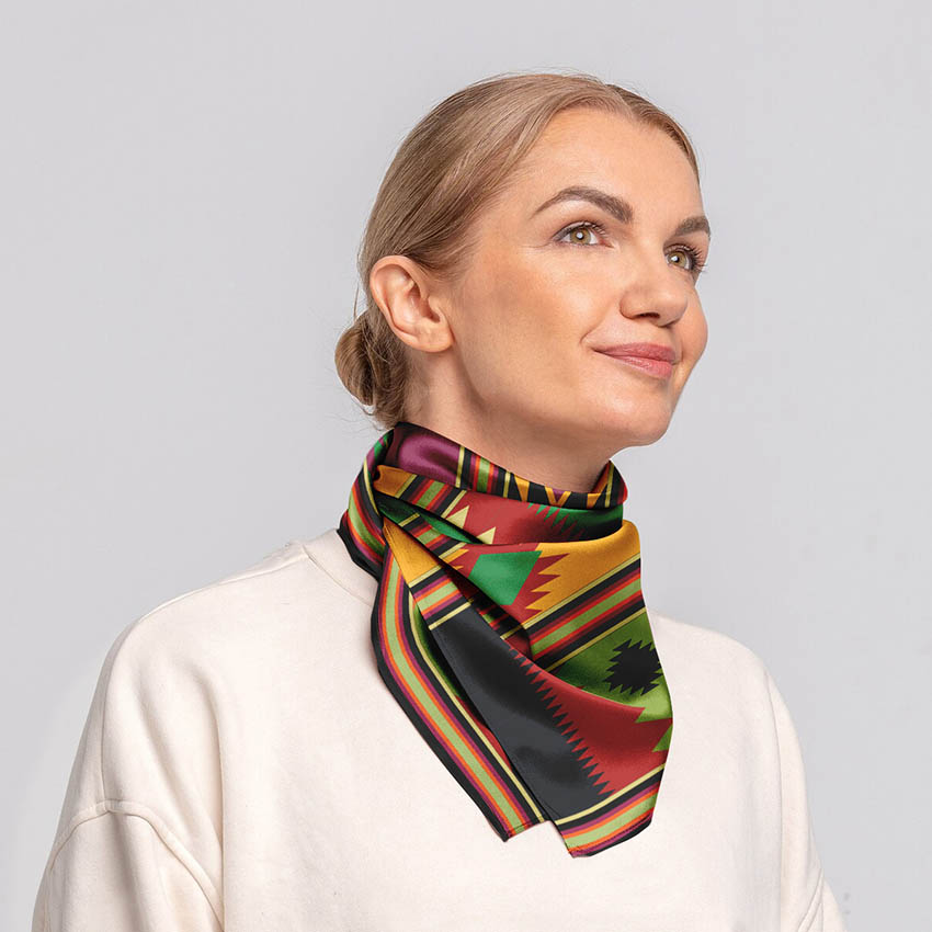 Хустка «Гуцульський килим. Візерунок. Hutsul carpet. Pattern»