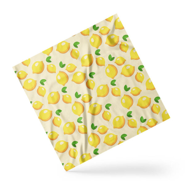 Хустка з принтом «Лимон. Паттерн. Lemon. Pattern»