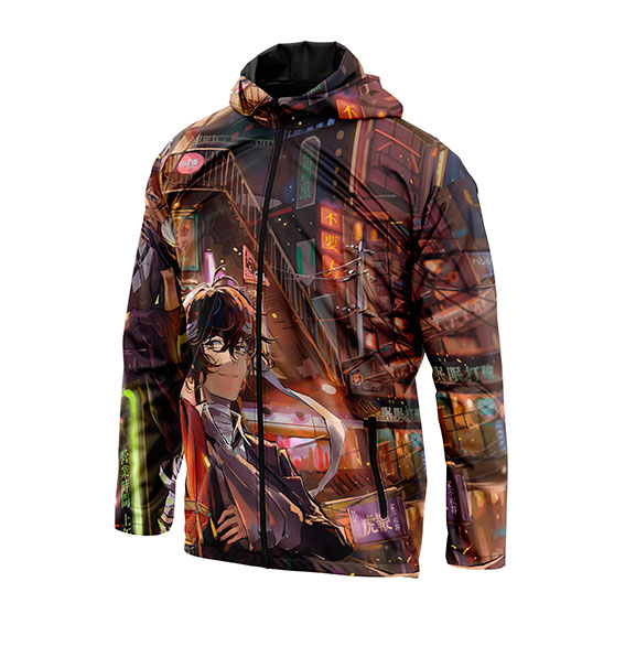Classic Windbreaker «Dazai and Chuya. Bungo Stray Dogs»