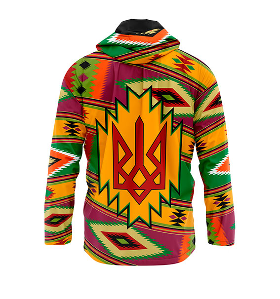 Classic Windbreaker «Hutsul carpet. Pattern»