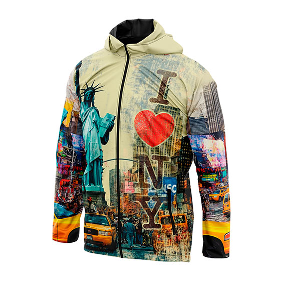 Classic Windbreaker «Statue of Liberty. New York»