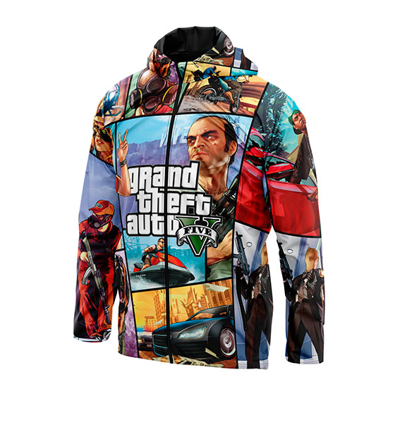 Classic Windbreaker «Grand theft auto. Gangs and Streets»