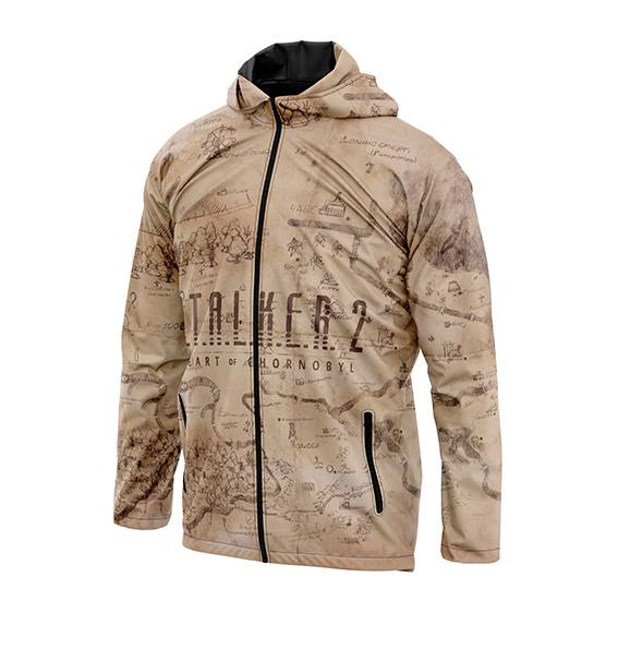 Classic Windbreaker «Map Zone. S.T.A.L.K.E.R.2: Heart of Chernobyl»