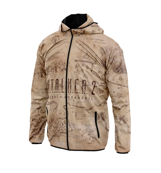 Sport Windbreaker «Map Zone. S.T.A.L.K.E.R.2: Heart of Chernobyl»