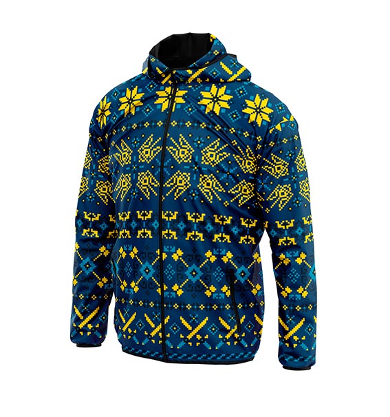 Sport Windbreaker «Ukrainian Ornament»