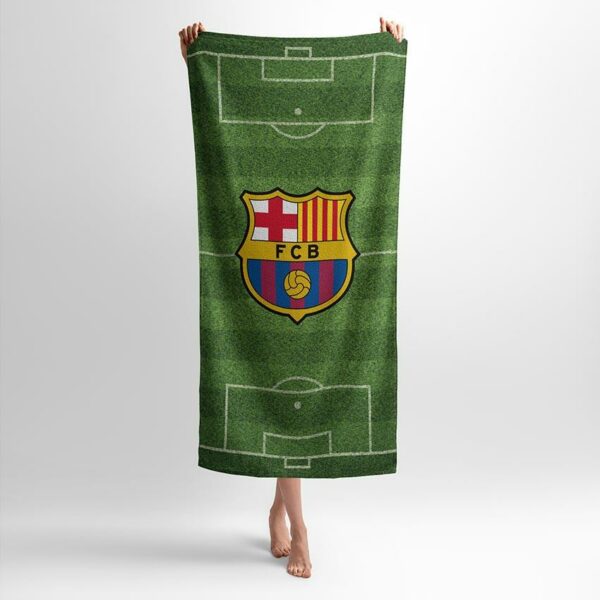 Рушник з принтом «Барселона. Поле успіху. FC Barcelona. Field of Success»