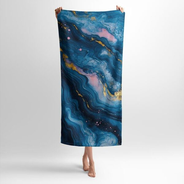 Рушник з принтом «Космічна хвиля. Space Wave»