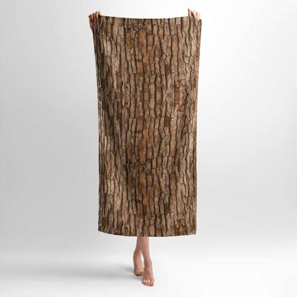 Рушник з принтом «Текстура. Дерево. Texture. Tree»