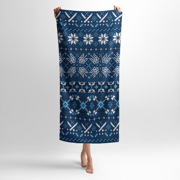 Рушник з принтом «Український Орнамент. Ukrainian Ornament»