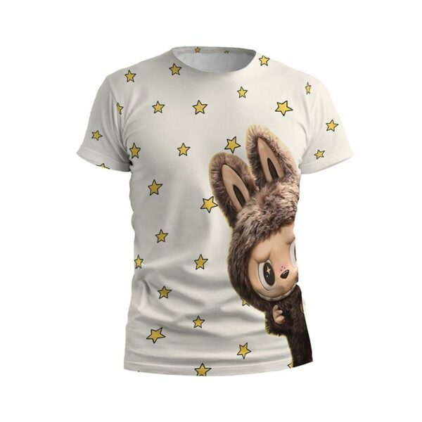 Футболка чоловіча спортивна з принтом «Лабубу. Казковий друг. Labubu. Fairy Friend»