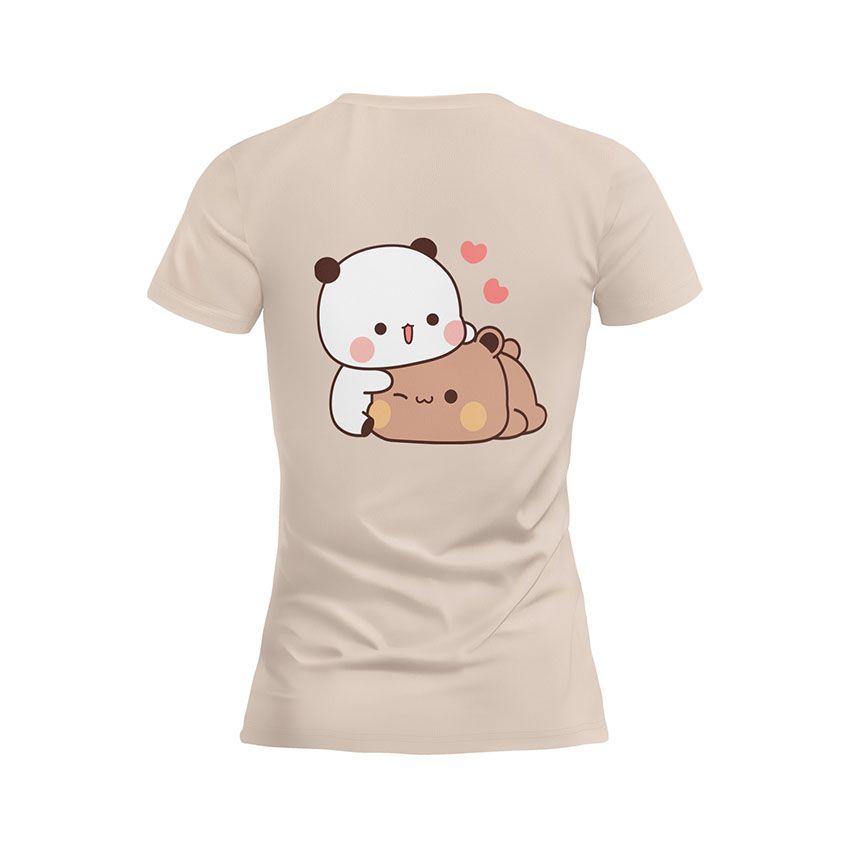 Футболка жіноча спортивна з принтом «Милий дует. Cute Duo»