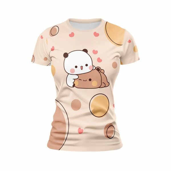 Футболка жіноча спортивна з принтом «Милий дует. Кульки. Cute Duo. Balloons»